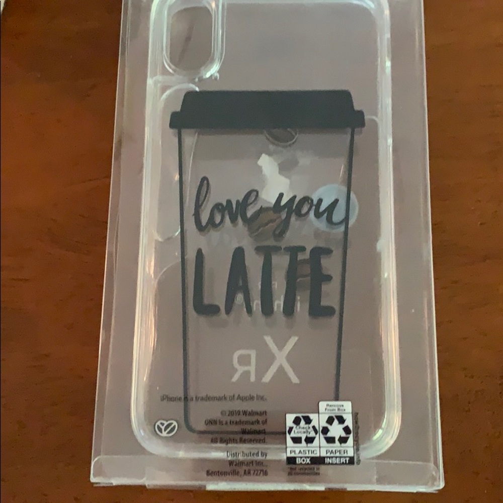 Love You A Latte XR Phone Case